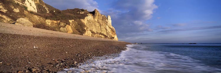 Surf on the beach, Hooken Beach, Branscombe, Devon, England by Panoramic Images wall art