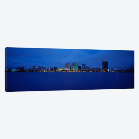 Buildings at the waterfront, Norfolk, Virginia, USA Canvas Print #PIM968} by Panoramic Images Canvas Art Print