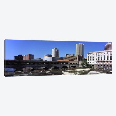 Bridge across the Genesee RiverRochester, Monroe County, New York State, USA Canvas Print #PIM9709} by Panoramic Images Canvas Print