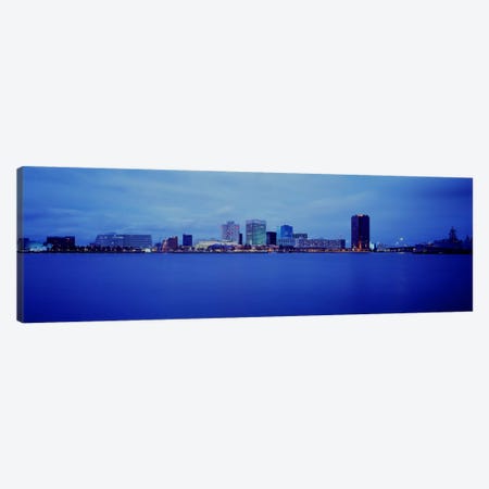 Buildings at the waterfront, Norfolk, Virginia, USA Canvas Print #PIM970} by Panoramic Images Canvas Artwork