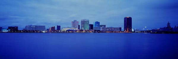 Virginia: Buildings at the waterfront, Norfolk, Virginia, USA by Panoramic Images