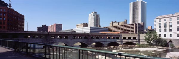 Rochester: Bridge across the Genesee RiverRochester, Monroe County, New York State, USA by Panoramic Images