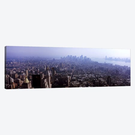 High angle view of buildings in a city, Manhattan, New York City, New York State, USA 2011 #2 Canvas Print #PIM9752} by Panoramic Images Canvas Wall Art