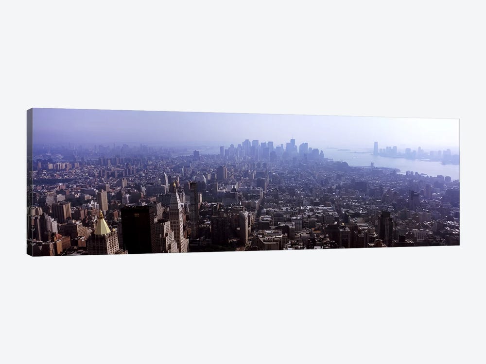 High angle view of buildings in a city, Manhattan, New York City, New York State, USA 2011 #2 by Panoramic Images 1-piece Canvas Art Print