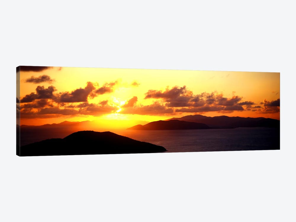 Sunset Virgin Gorda British Virgin Islands by Panoramic Images 1-piece Canvas Artwork