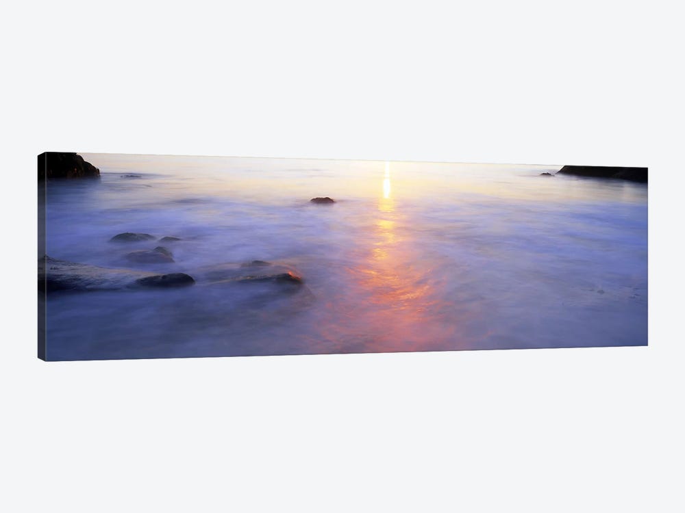 Ocean at sunset by Panoramic Images 1-piece Canvas Art