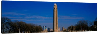 Low angle view of a monument in a park, Liberty Memorial, Kansas City, Missouri, USA Canvas Art Print - Kansas City Art