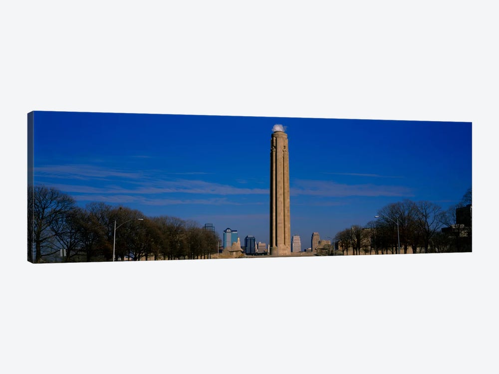 Low angle view of a monument in a park, Liberty Memorial, Kansas City, Missouri, USA by Panoramic Images 1-piece Canvas Print