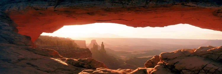 Sunrise Through Mesa Arch, Canyonlands National Park, Utah, USA