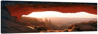 Sunrise Through Mesa Arch, Canyonlands National Park, Utah, USA Canvas Art Print