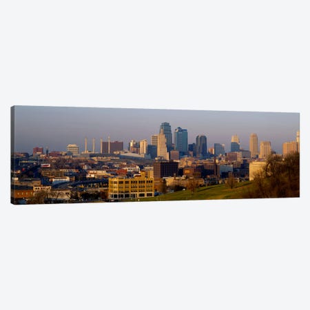 High angle view of a cityscape, Kansas City, Missouri, USA Canvas Print #PIM983} by Panoramic Images Canvas Print