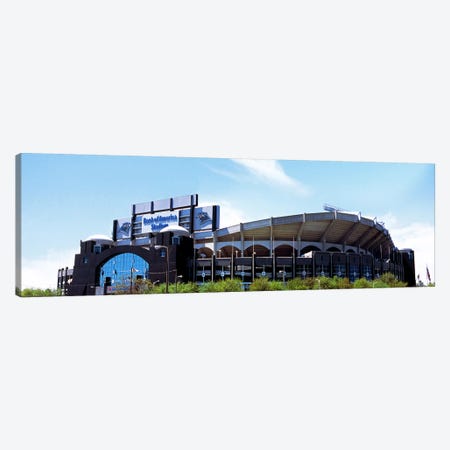 Football stadium in a city, Bank of America Stadium, Charlotte, Mecklenburg County, North Carolina, USA Canvas Print #PIM9864} by Panoramic Images Canvas Print