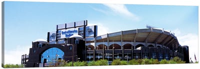 Football stadium in a city, Bank of America Stadium, Charlotte, Mecklenburg County, North Carolina, USA Canvas Art Print
