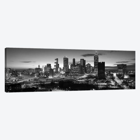 Skyscrapers in a city, Atlanta, Georgia, USA Canvas Print #PIM9877} by Panoramic Images Canvas Art