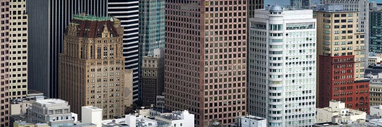 Skyscrapers in the financial district, San Francisco, California, USA