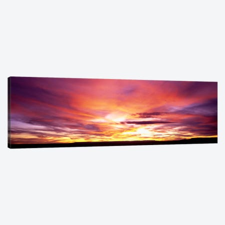 Sunset, Canyon De Chelly, Arizona, USA Canvas Print #PIM98} by Panoramic Images Canvas Art Print