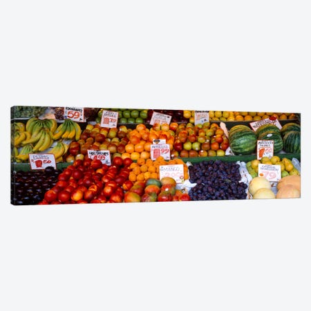 Pike Place Market Seattle WA USA Canvas Print #PIM990} by Panoramic Images Canvas Wall Art