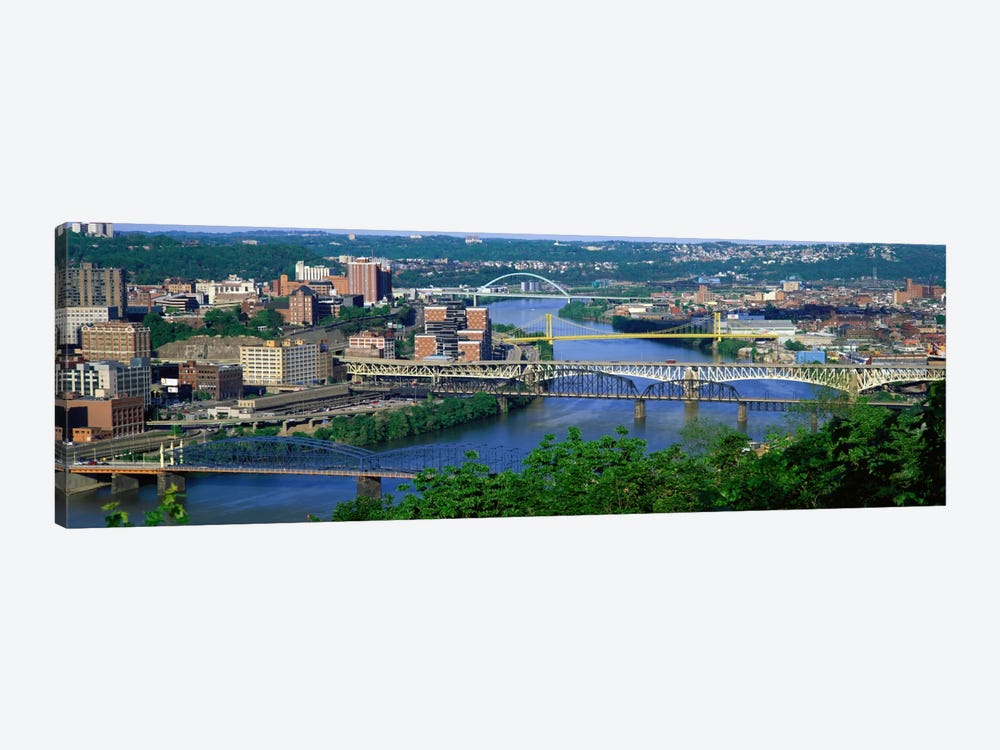 Monongahela River Pittsburgh PA USA by Panoramic Images 1-piece Canvas Art