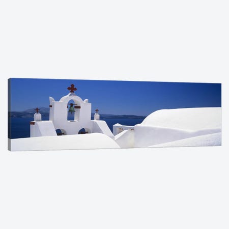 Church, Oia, Santorini, Cyclades Islands, Greece Canvas Print #PIM9981} by Panoramic Images Canvas Art Print