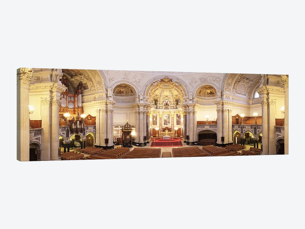 Interiors of a cathedral, Berlin Cathedral, Berlin, Germany by Panoramic Images 1-piece Canvas Art Print