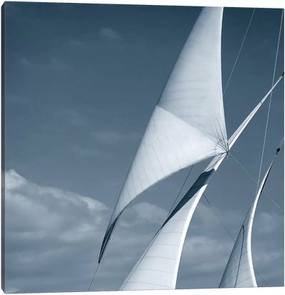 Sails II Canvas Art Print - Nautical Décor