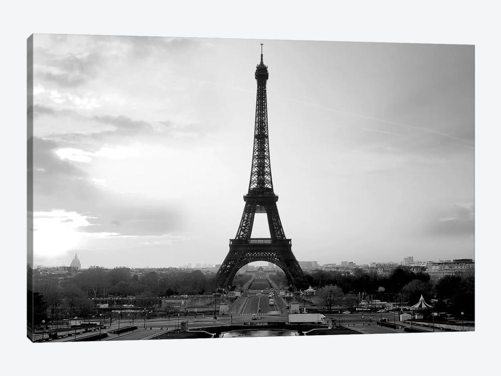 The Eiffel Tower by PhotoINC Studio 1-piece Canvas Art Print