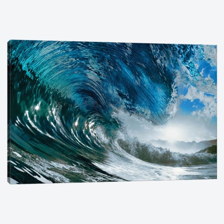The Wave Canvas Print #PIS149} by PhotoINC Studio Canvas Art Print