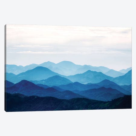 Blue Mountains Canvas Print #PIS25} by PhotoINC Studio Art Print