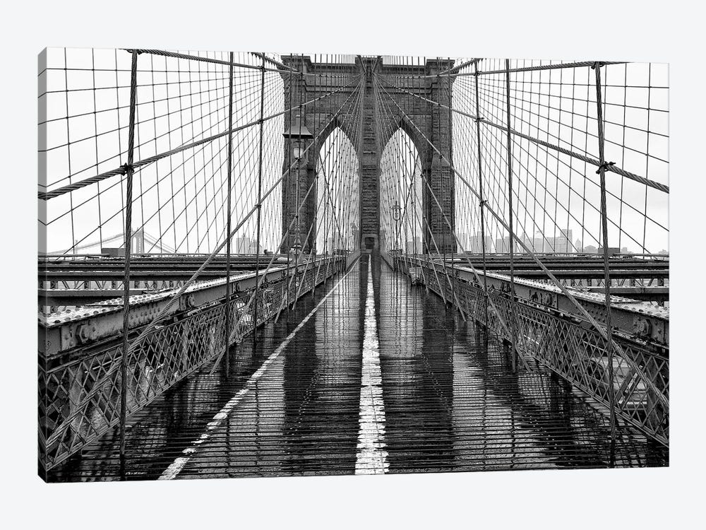 Brooklyn Bridge by PhotoINC Studio 1-piece Art Print
