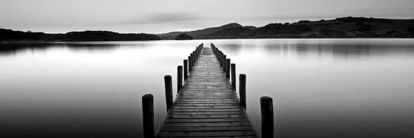 Lakes: Lake Pier II by PhotoINC Studio