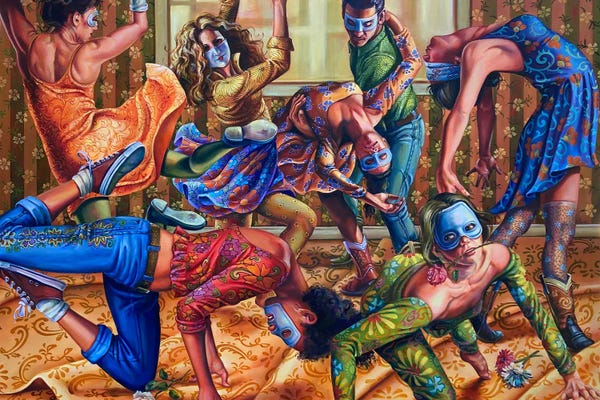 Entanglements: Floral Fandango by Jill Pankey