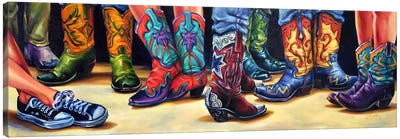 Infiltrate Canvas Art Print - Boots