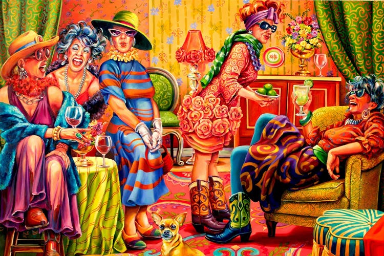Its Five Oclock Somewhere by Jill Pankey wall art