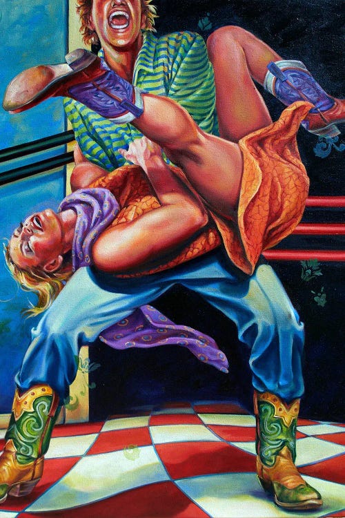 Swingers by Jill Pankey wall art