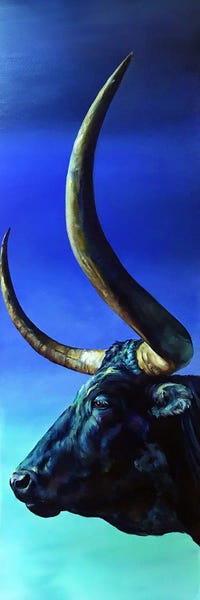 Western Décor: Blue On Blue by Robert Pankey