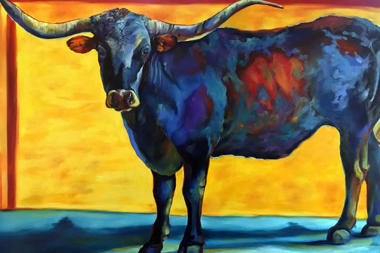 Longhorn Hues by Robert Pankey wall art