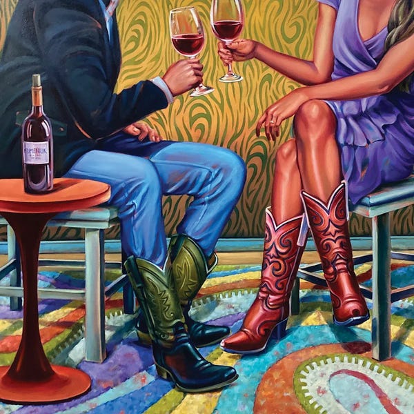 Body Language: Happy Hour Between Newlyweds by Jill and Robert Pankey