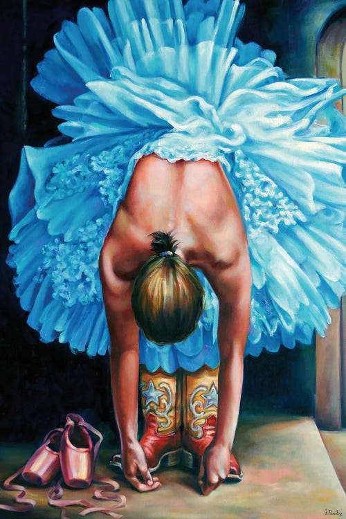 Ballet Shoes by Jill and Robert Pankey wall art