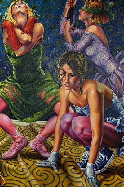 Dancers: Contemplating by Jill Pankey