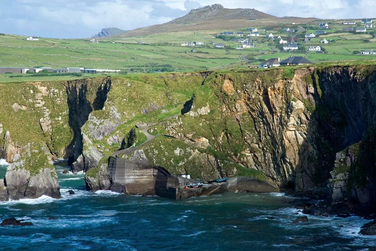 Dingle Peninsula Coastline, Ireland, Ciffs, Landscape