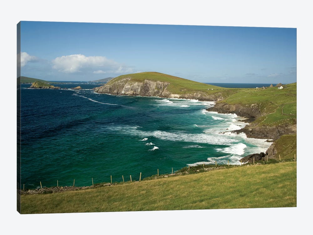 Dingle Peninsula Coastline, Ireland, Waves by Patrick J. Wall 1-piece Art Print