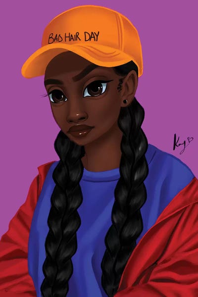 Mean Mug by Princess Karibo canvas print