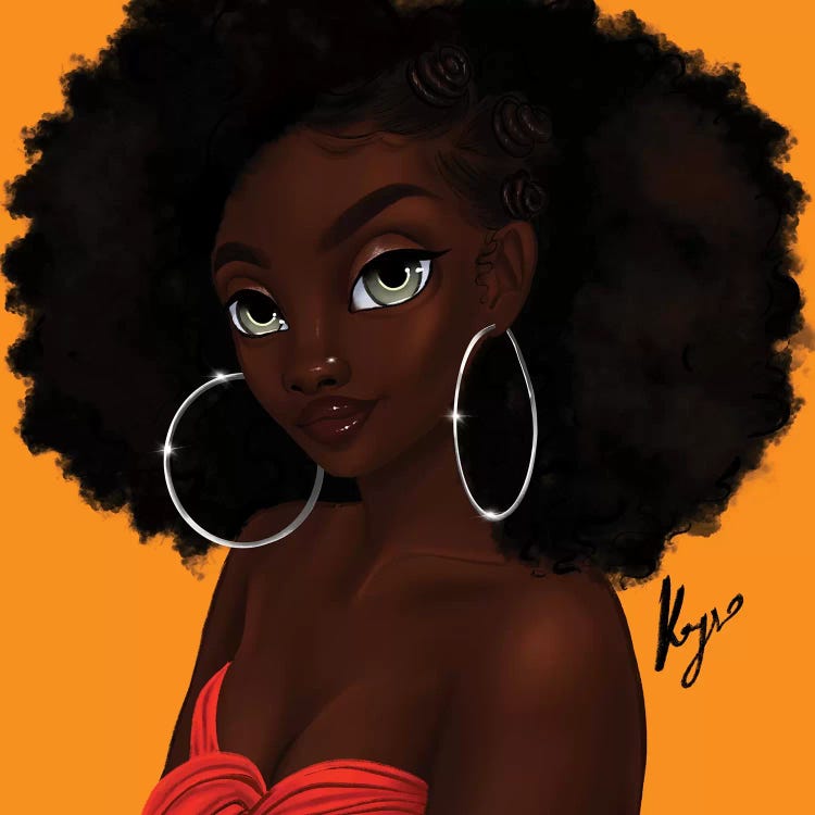 Nubian by Princess Karibo wall art