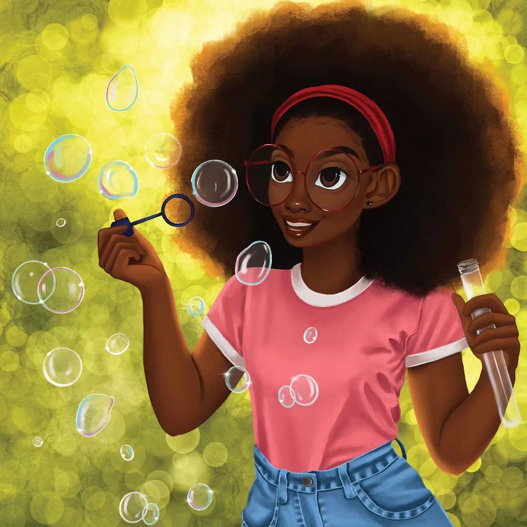 Summer by Princess Karibo wall art