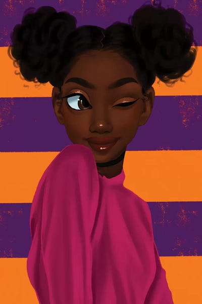 Yara by Princess Karibo canvas print