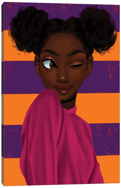 Yara Canvas Art Print - Princess Karibo