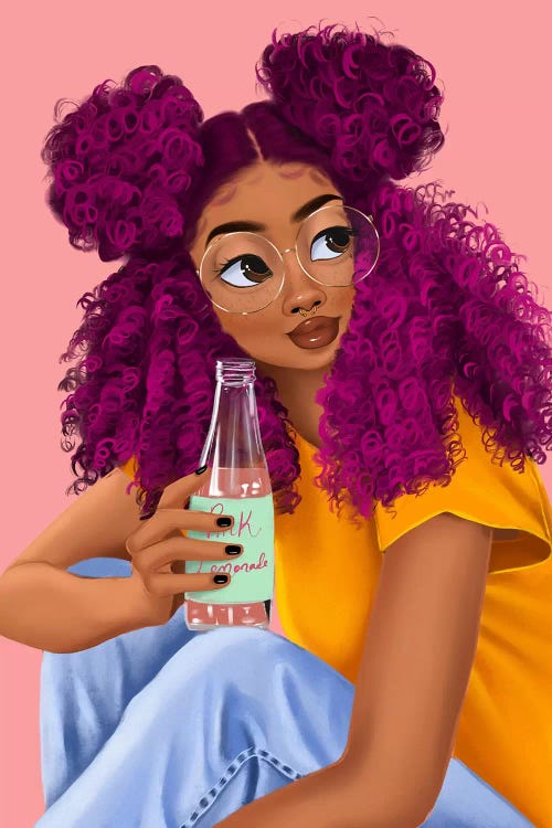 Drink by Princess Karibo wall art