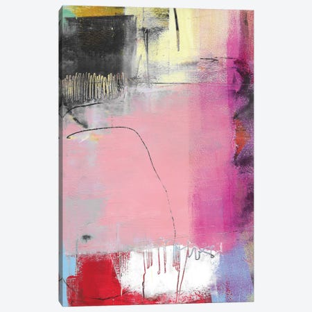 Pink Feature Canvas Print #PKB17} by Pamela K. Beer Canvas Art