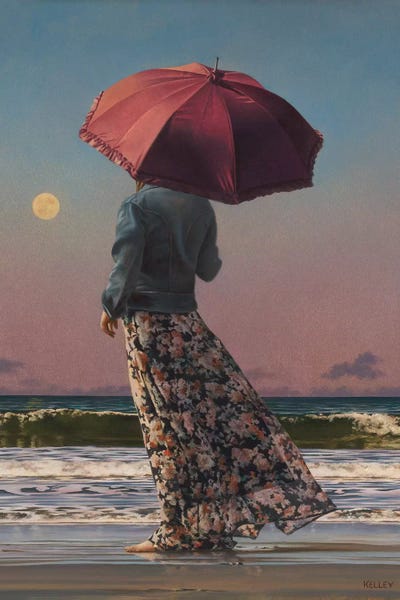 Umbrellas: Romancing The Moon by Paul Kelley