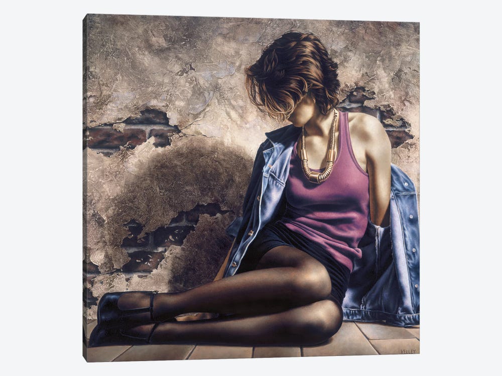 Against A Crumbling Wall by Paul Kelley 1-piece Canvas Art Print
